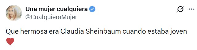 Quién nos iba a decir que Claudia Sheinbaum era del comando Madrid.