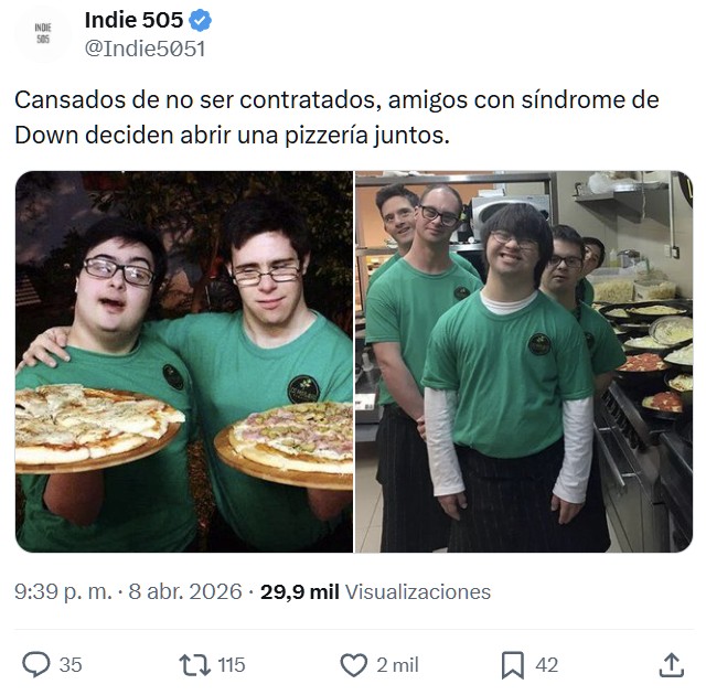 Downminos Pizza.