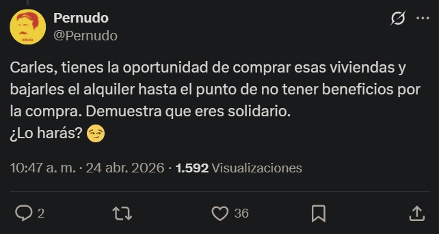 ¿A quién se le ha ido de las manos el tema de la vivienda?
