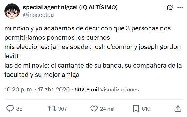 El noble arte de saber elegir.