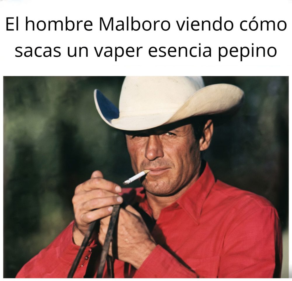 El cígar de los hombres blandengues.