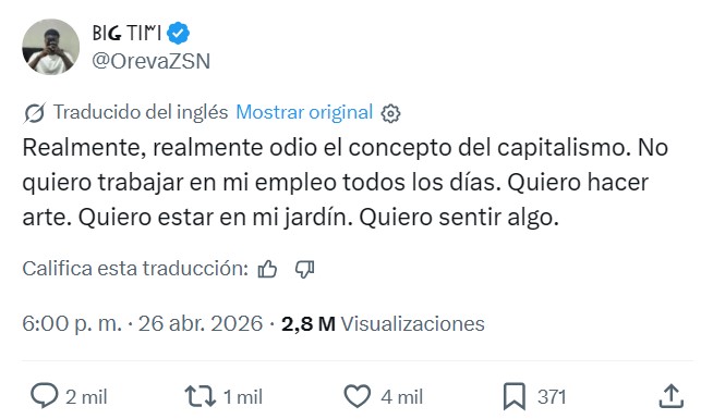 Maldito capitalismo... ¡QUIERO SER ARTISTA!