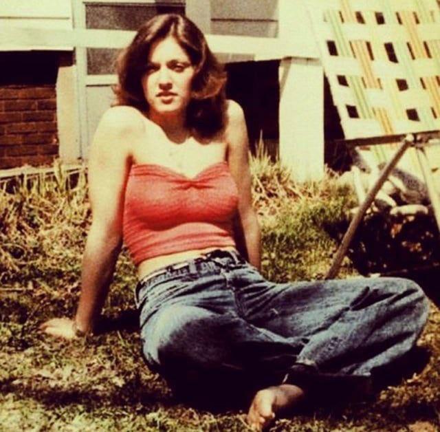 Madonna con 16 años (1974).