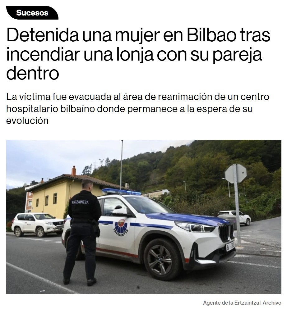 Terrorismo mach... ataque de celos.