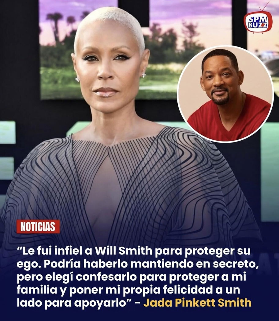 Jada Pinkett Smith le puso los cuernos a Will para hacerle un favor.