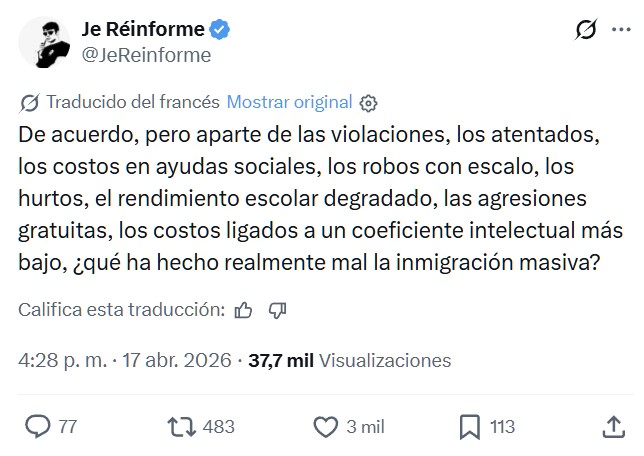 Creo que mucha gente está despertando, pero es un poco tarde.