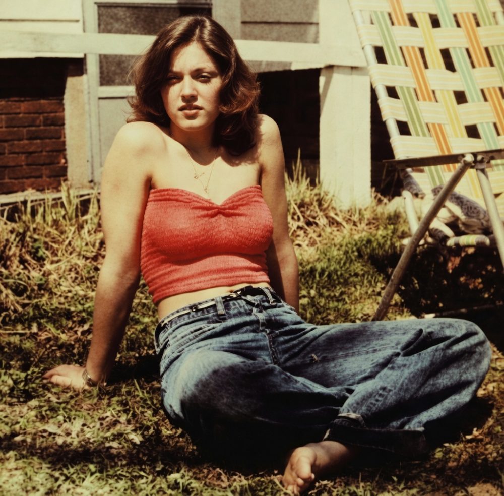 Madonna con 16 años (1974).