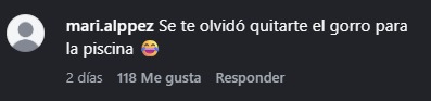 “Una o dos veces no se dice nunca”