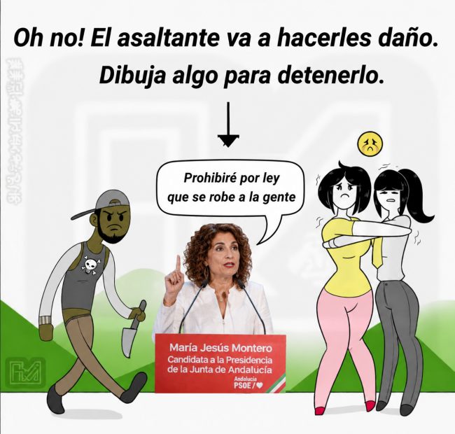 Dibujad algo para salvar a esas pobres chicas que querían llegar a casa solas y borrachas.