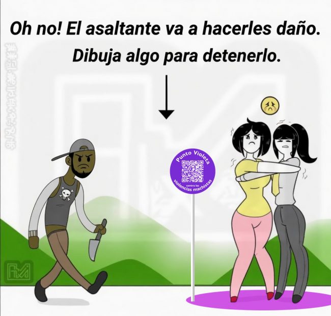Dibujad algo para salvar a esas pobres chicas que querían llegar a casa solas y borrachas.