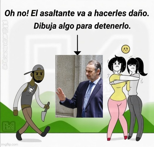 Dibujad algo para salvar a esas pobres chicas que querían llegar a casa solas y borrachas.