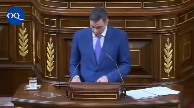 Pedro Sánchez dice que el 7 de octubre Israel invadió la Franja de Gaza.