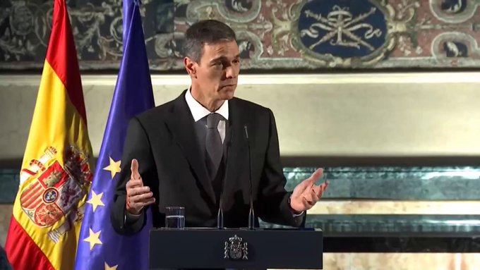 Esto lo publica la cuenta oficial del PSOE: "No puedo convocar elecciones por interés partidista, tengo que convocar elecciones por el interés general de las y los ciudadanos".