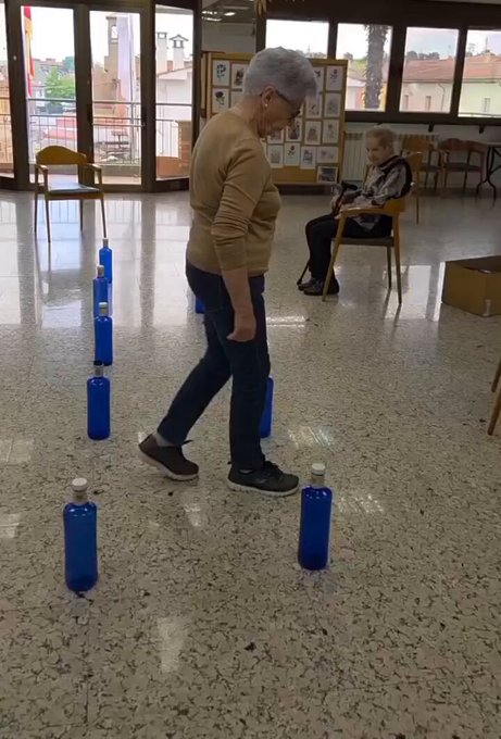 Vídeo subido a IG por un centro de mayores de Barcelona. El autor de este vídeo jura que solo ha editado el audio.