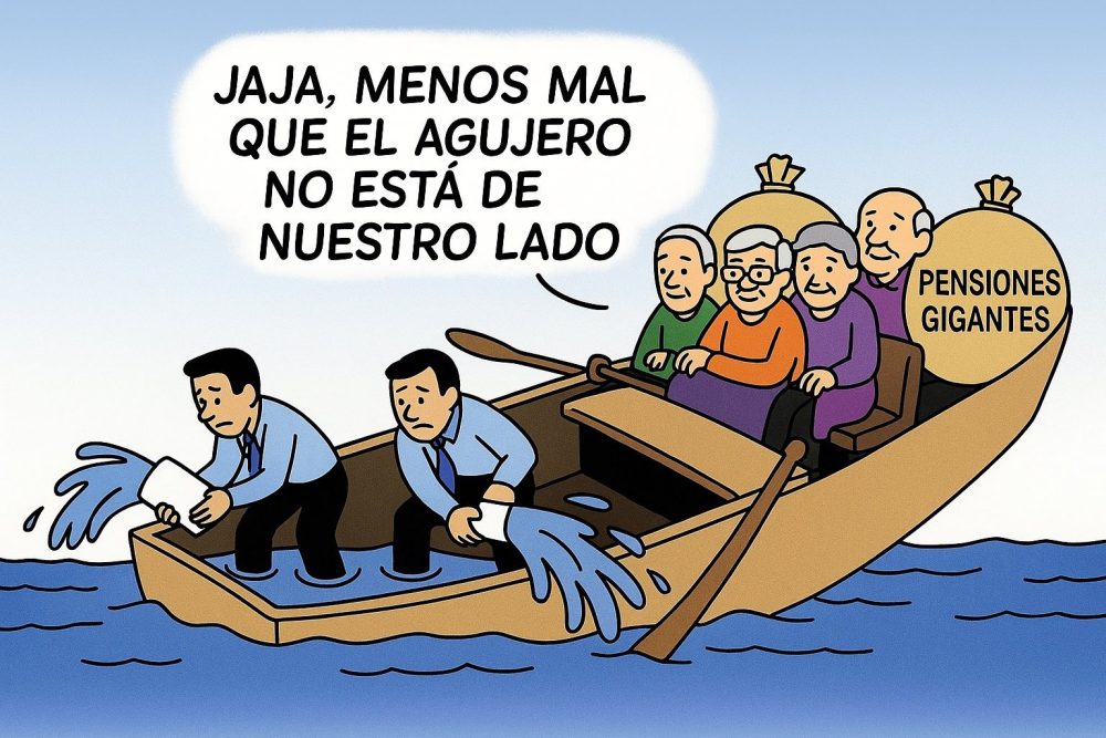 Este sería el mapa electoral si solo votase la gente de 65 a 74 años.