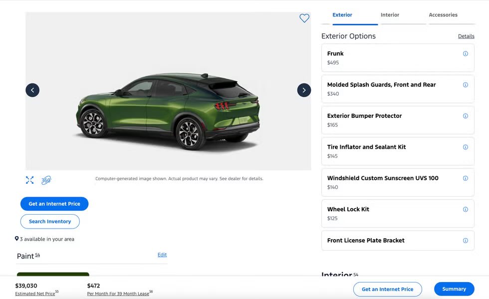 Ford ahora te cobra un extra de 500 dólares por poder abrir el maletero delantero. El espacio ya está ahí, pero si no pagas el 'DLC', te quedas sin poder usarlo.