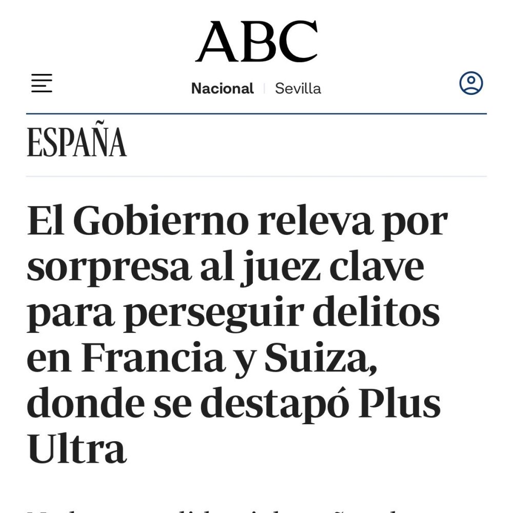 Ayer: El origen del caso que implica a Zapatero, una denuncia de Anticorrupción tras alertas de Francia y Suiza.