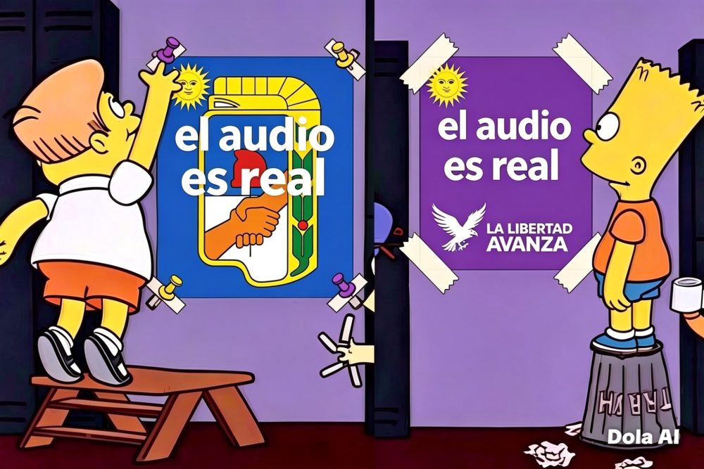 "Waska en la cara".