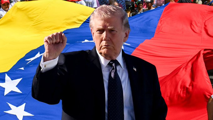 El presidente de Estados Unidos, Donald Trump dice a Fox News que está considerando “seriamente” convertir a VENEZUELA en el estado nº51.