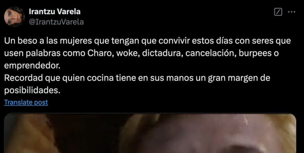 Irantzu Varela: "¿Tú también te cargarías por lo menos a uno?"