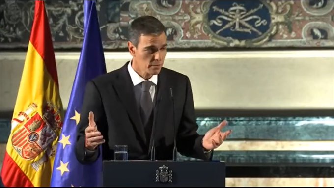 Sánchez dice que “no puede” convocar elecciones por interés partidista, que tiene que ser por “interés general” y que los ciudadanos quieren “estabilidad”: “Y si la Constitución dice que son 4 años la duración de una legislatura, pues son 4 años”.