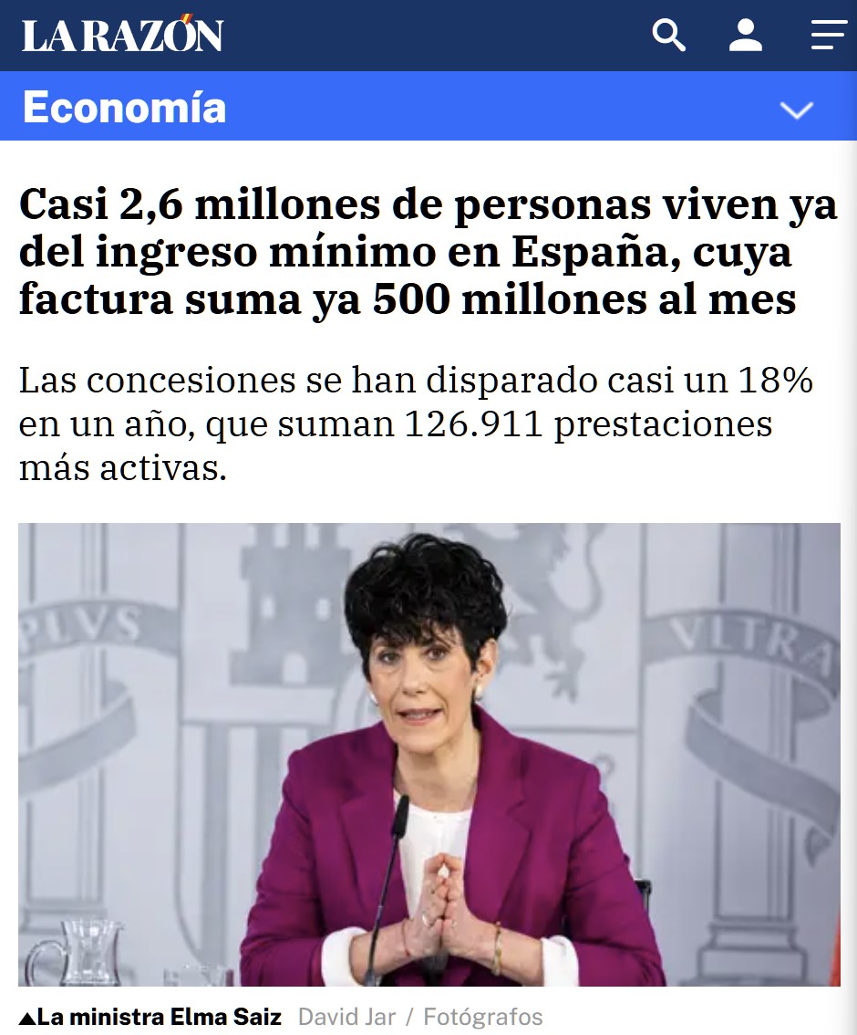 La economía 'de izquierdas' la podríamos rebautizar como "números ROJOS".