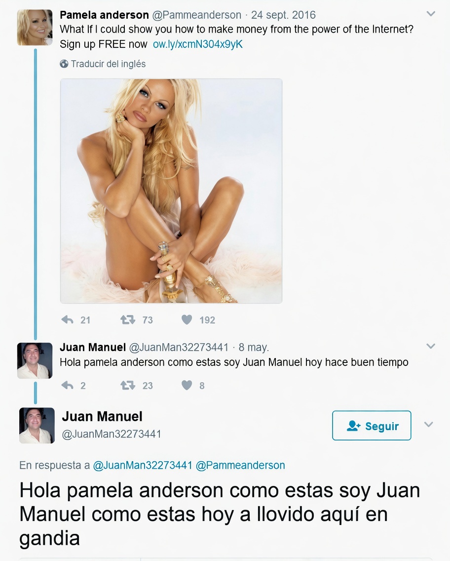 Hola Pamela Anderson.