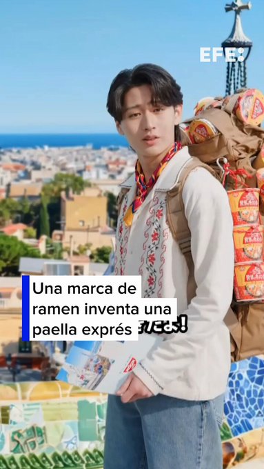 La compañía japonesa Nissin Foods, inventora del ramen instantáneo, ha creado una "paella de marisco exprés con sabor japonés".