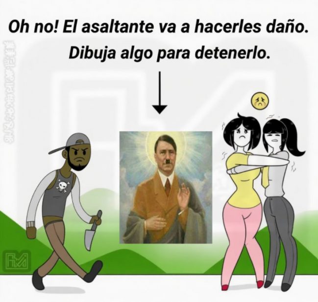 Dibujad algo para salvar a esas pobres chicas que querían llegar a casa solas y borrachas.