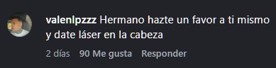 “Una o dos veces no se dice nunca”