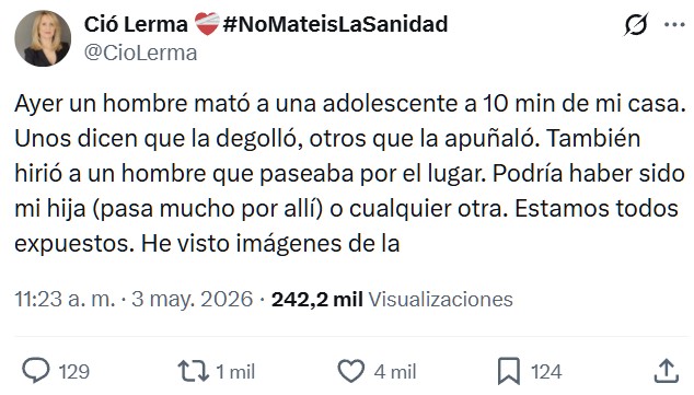 En días como hoy queda claro que a nadie le importa la vida de las mujeres, lo que importan son los votos.