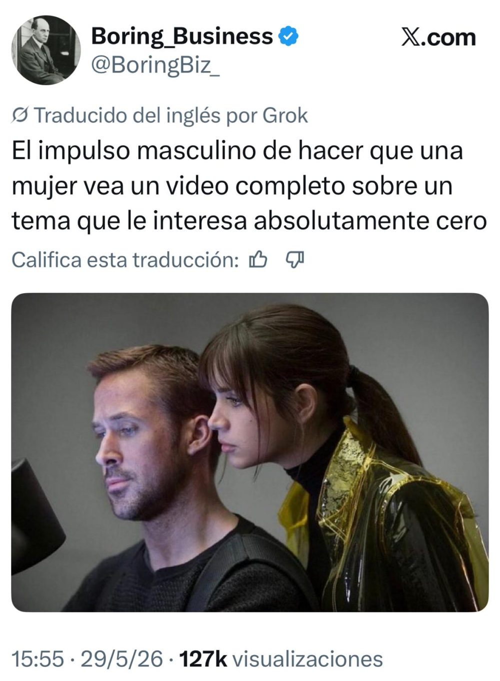 Seguro que hay una explicación antropológica para esto.