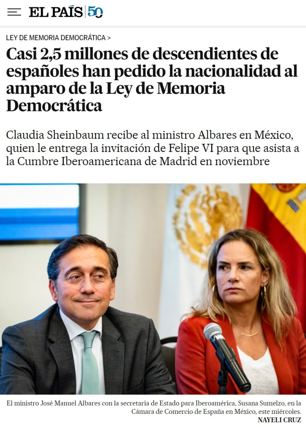 2,5 millones de "nuevos españoles"