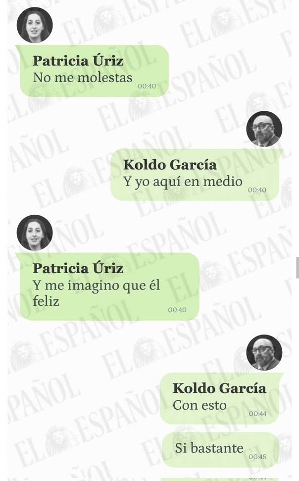 Lo de Koldo grabando a Ábalos mientras enterraba la nutria y comentando con su mujer la jugada por whatssao para ver si había entrao o no, es lo más grande que le ha pasado a España en su historia reciente.