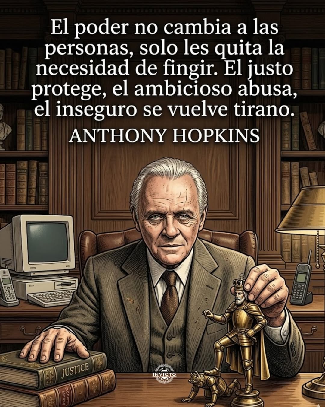 El poder no cambia a las personas.