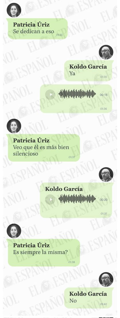Lo de Koldo grabando a Ábalos mientras enterraba la nutria y comentando con su mujer la jugada por whatssao para ver si había entrao o no, es lo más grande que le ha pasado a España en su historia reciente.
