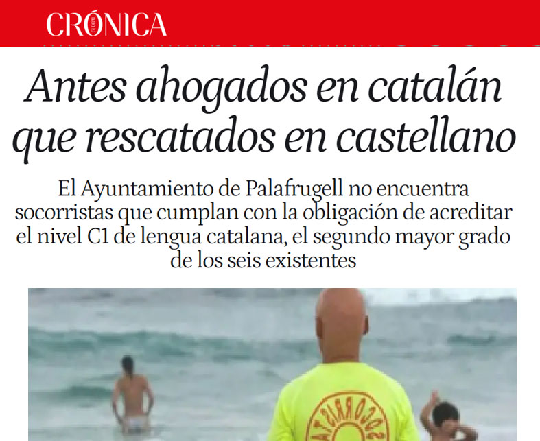 Maravilloso titular.
