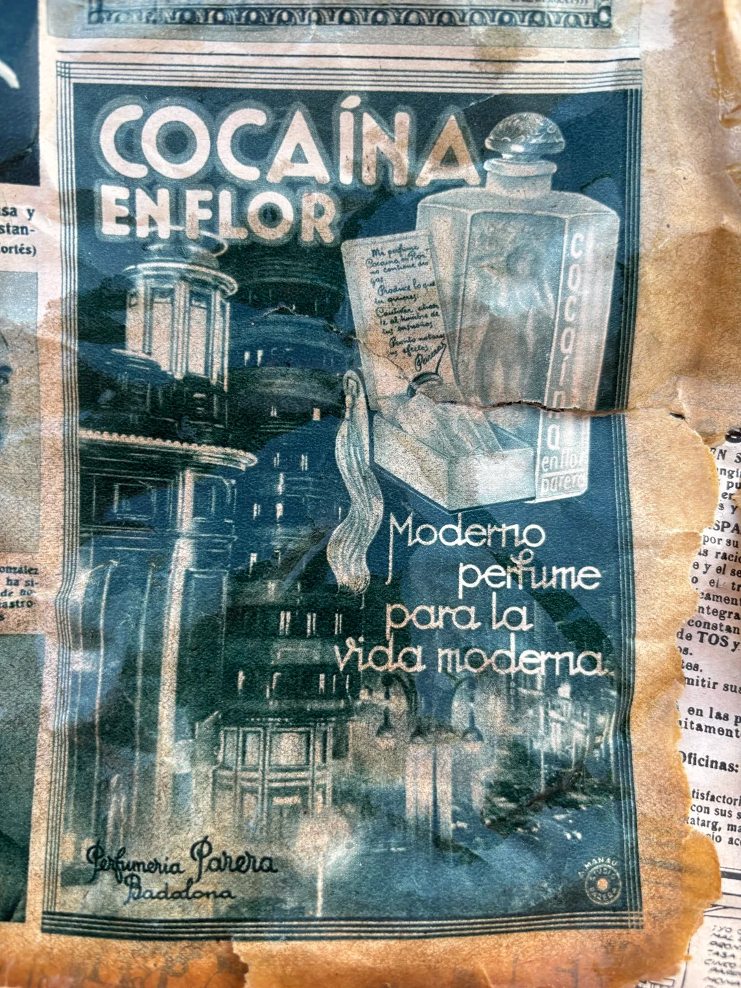 Que tiempos aquellos en los que podías pasear tranquilo por la noche oliendo a cоcaína.