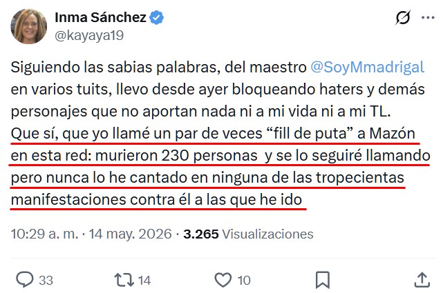 "Me niego rotundamente a normalizar que se llame HDP al Presidente del Gobierno"