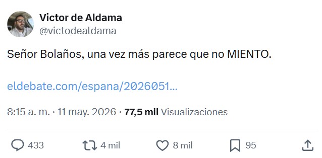 Intentaron convencer a Aldama para que no destruyera el PSOE.