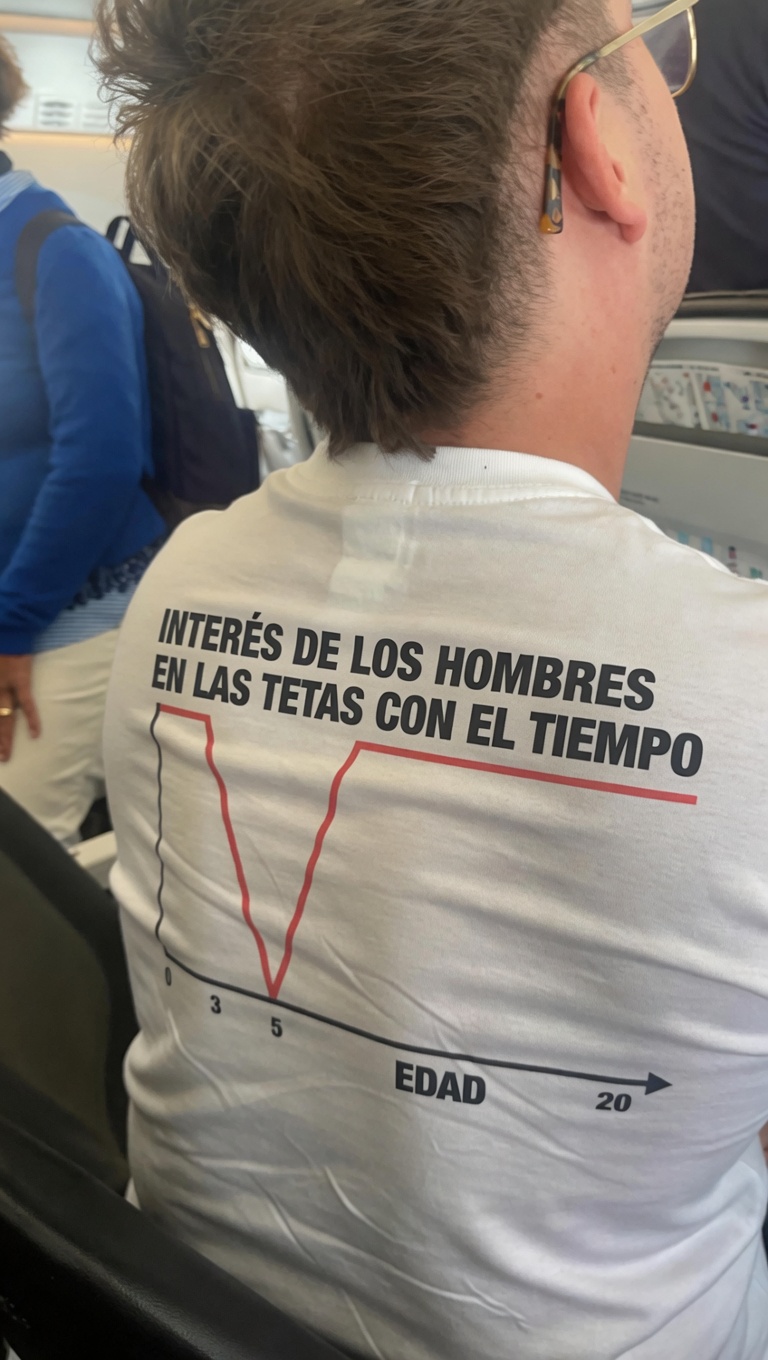 El hombre es libre solo de los 2 a los 5 años.