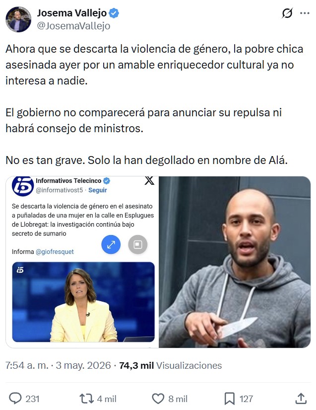 En días como hoy queda claro que a nadie le importa la vida de las mujeres, lo que importan son los votos.