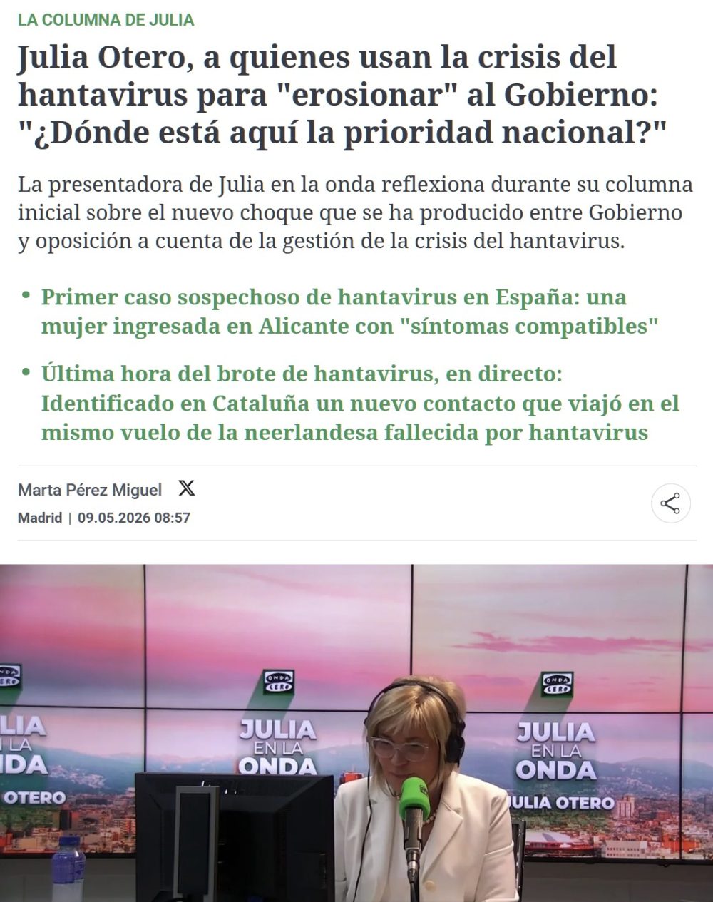 Por su hemeroteca los conoceréis.