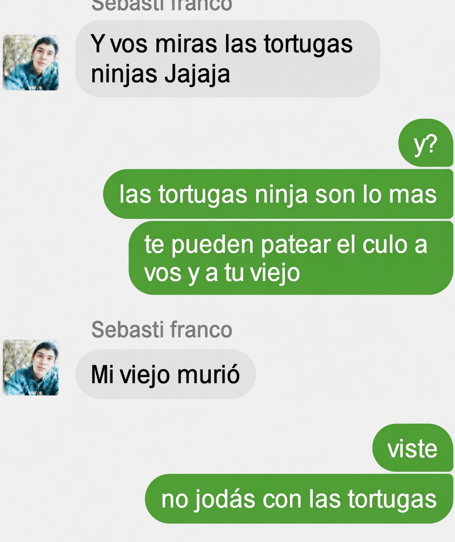 Nunca te metas con las Tortugas Ninja.