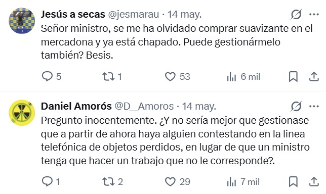 Cuando es más efectivo intentar contactar con el ministro de transportes, que con objetos perdidos del aeropuerto de Barcelona.