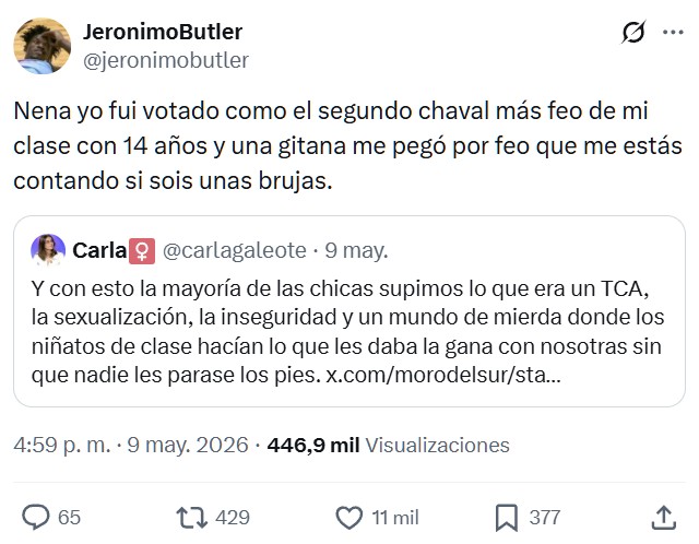 El lloro feminista del día.