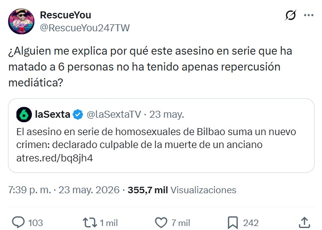 ¿Por qué me he enterado de esta noticia de refilón?