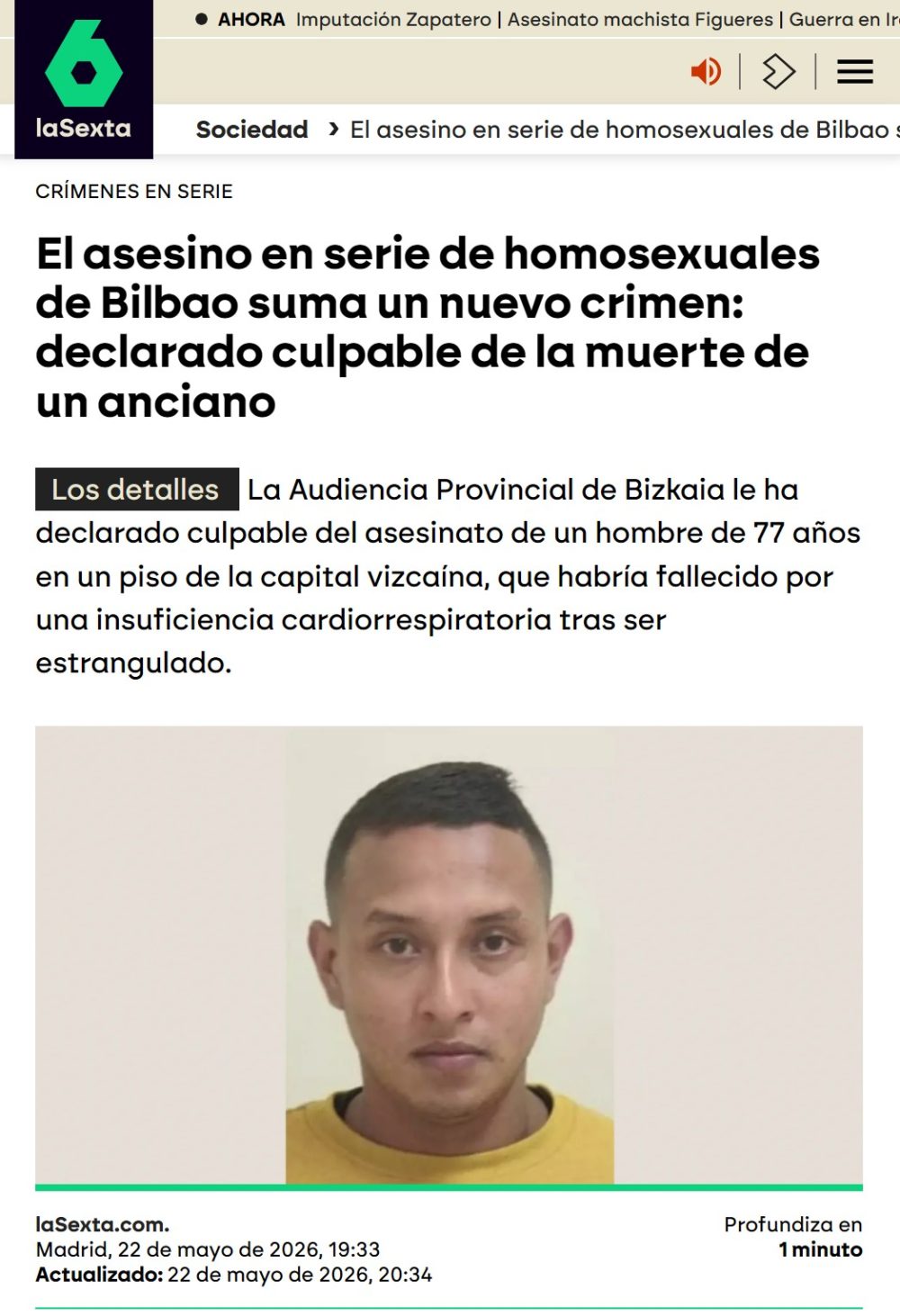 ¿Por qué me he enterado de esta noticia de refilón?