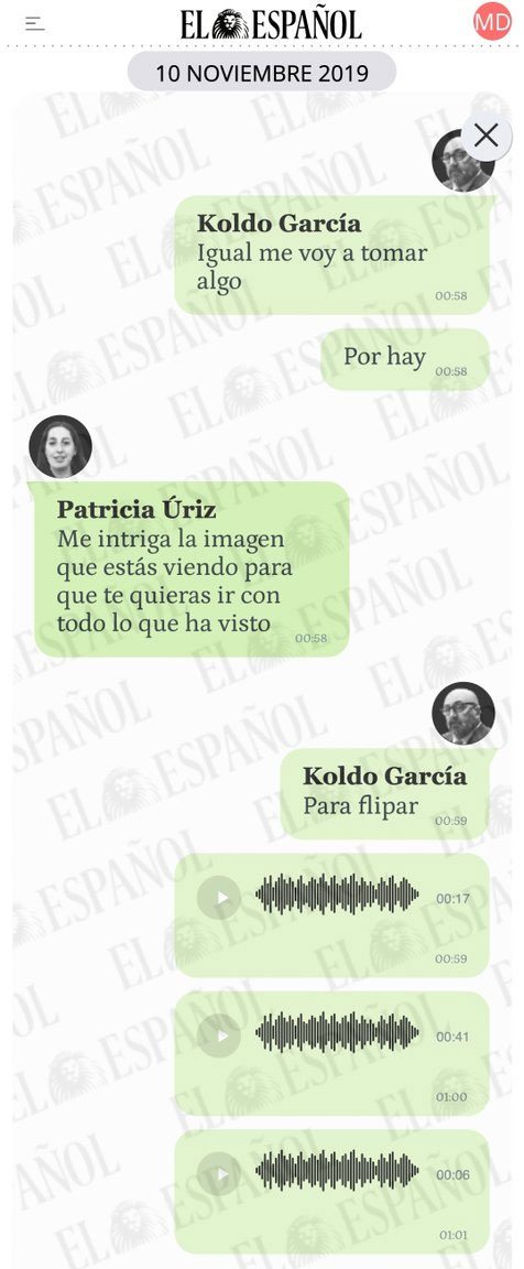 Lo de Koldo grabando a Ábalos mientras enterraba la nutria y comentando con su mujer la jugada por whatssao para ver si había entrao o no, es lo más grande que le ha pasado a España en su historia reciente.