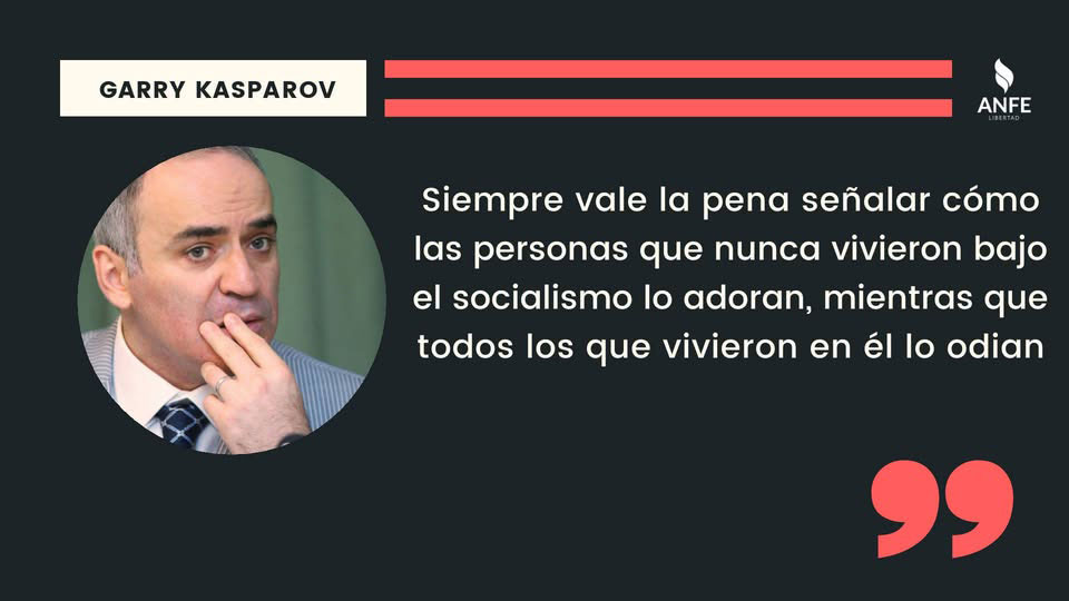 Garry Kasparov sobre el socialismo.